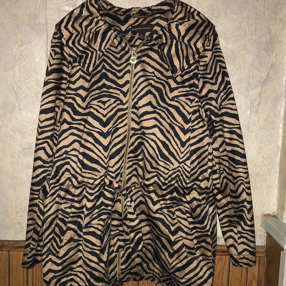 4/$10🌻🌻Gold & black animal print vintage  Dana buchman coat - Picture 3 of 8